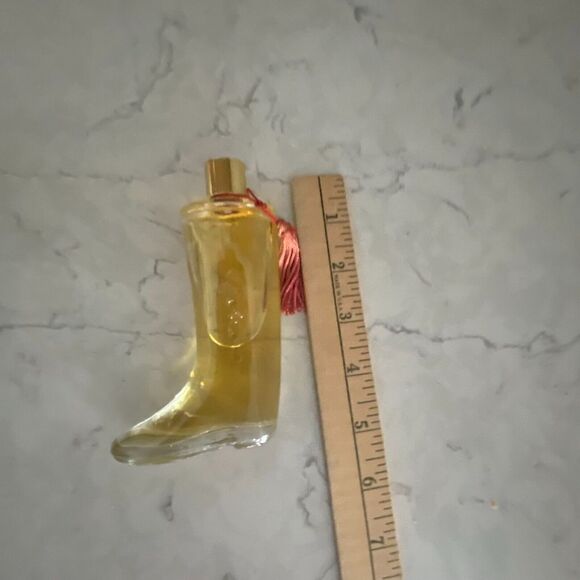Vintage Avon Miss Lollipop Cologne Mini Glass Boot Perfume Bottle - 2 fl. oz - Picture 4 of 4